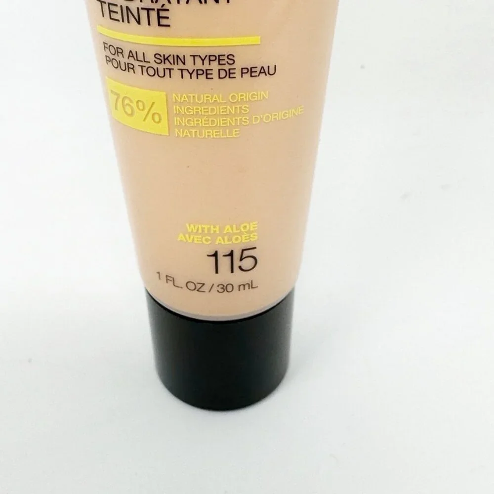 Maybelline Fit Me Tinted Moisturizer For All Skin Types  Color #115  NEW.